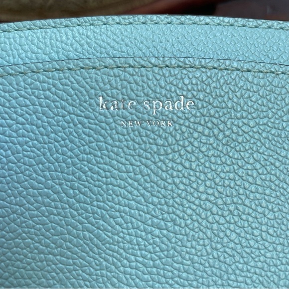 Kate Spade Margaux Small Crossbody Bag Hazy Blue Leather Chain Strap Retail $225 - Picture 6 of 16